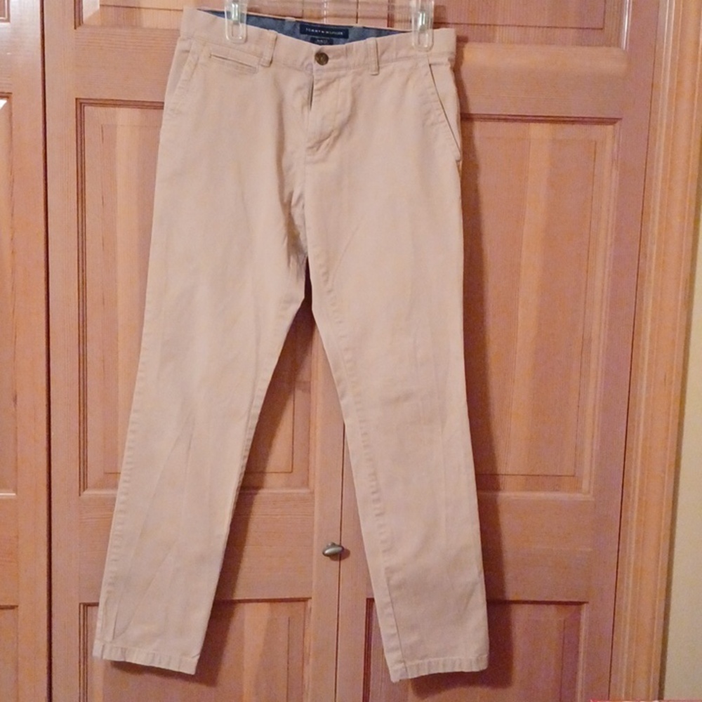Tommy Hilfiger Slim Fit Coupe Etroite Khaki Pants 31/32